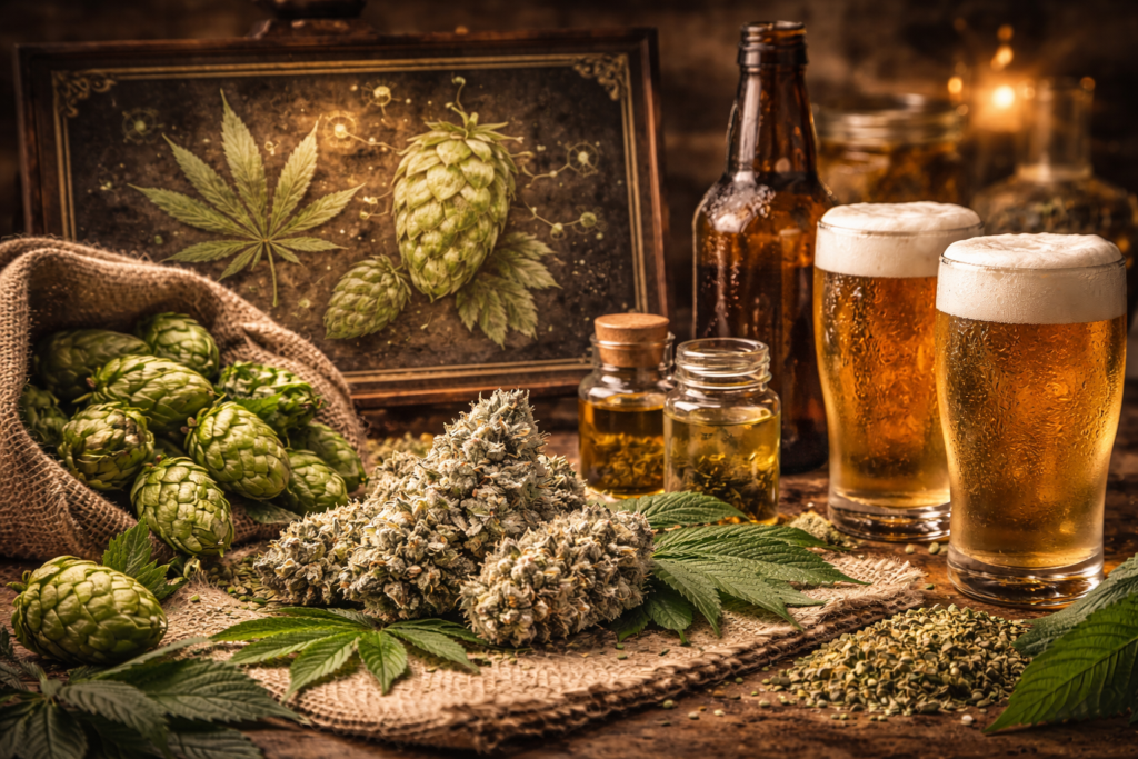 Connection Between Hops and Cannabis