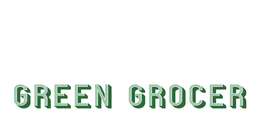 MGG Website Logo - Layered Green Grocer with Address Hamptons