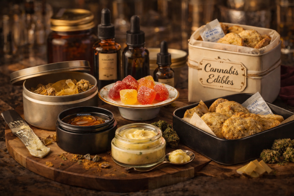 Properly Store Cannabis Concentrates and Edibles